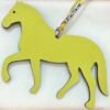 New Arrival 187 Factory Togo Blue Saphir / Epsom Lime Stepping Horse Charm Images