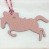 New Arrival Knight Horse Charm Epsom Craie / Togo Rose Eglantine