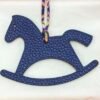 Australia Sydney 187 Factory Lime Epsom / Blue Saphir Togo Trojan Horse Charm