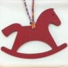 187 Factory Bag Charm Images Trojan Horse Charm Epsom Leather Rouge Casaque / Togo Leather Orange