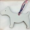 187 Factory Bag Charm Images Dog Charm Togo Noir / Epsom Craie
