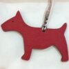 Canada Ottawa Dog Charms Togo Leather Gold / Epsom Leather Rouge Casaque