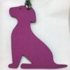 Australia Sydney Little Dog Charm Togo Rose Purple / Epsom Vert Bambou