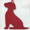 Canada Toronto Little Dog Charm Orange Togo Leather / Epsom Leather Rouge Casaque