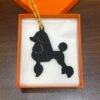 UK London 187 Factory Lime Epsom / Noir Togo Poodle Charm
