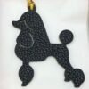 UK London 187 Factory Lime Epsom / Noir Togo Poodle Charm