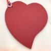 UK London 187 Factory Heart Charm Epsom Rouge Casaque / Togo Orange Bag Charm