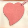 USA New York 187 Factory Heart Charm Epsom Blue Atoll / Togo Terre Cuite