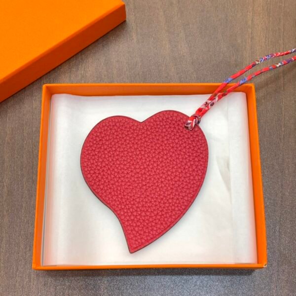 Full Handmade 187 Factory Heart Charm Lime Epsom Leather / Rouge De Coeur Togo Leather