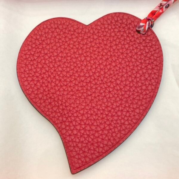 Full Handmade 187 Factory Heart Charm Lime Epsom Leather / Rouge De Coeur Togo Leather