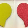 Full Handmade 187 Factory Heart Charm Lime Epsom Leather / Rouge De Coeur Togo Leather