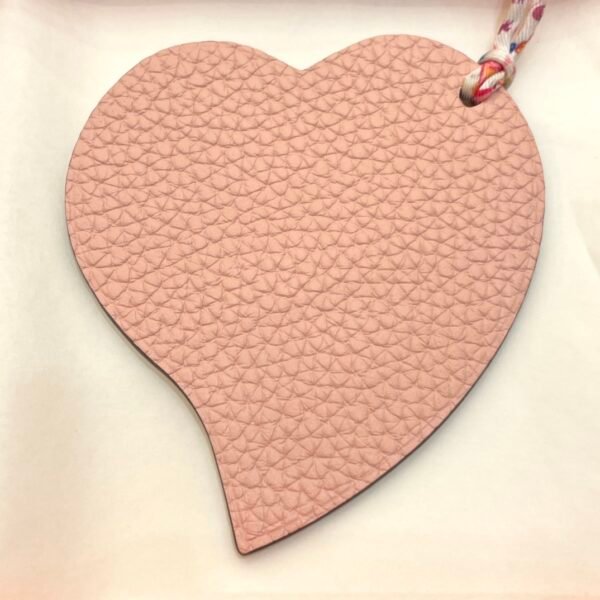 Canada Toronto 187 Factory Heart Charm Craie Epsom Leather / Rose Eglantine Togo Leather