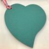 187 Factory Bag Charm Price Malachite Epsom Leather / Anemone Togo Leather Heart Charm