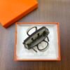187 Factory Bag Charm Craie Togo Leather Birkin Charm 7.5*6*3.5CM
