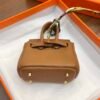 USA Washionton 187 Factory CC37 Gold Togo Leather Birkin Bag Charm 6*5*3CM