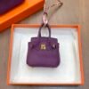 187 Factory Charm P9 Anemone Togo Leather Birkin Bag Charm 6*5*3CM