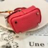 Australia Sydney 187 Factory Rose Lipstick Togo Leather Picotin Bag Charm Silver Hardware