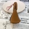 USA Washington CK37 Gold Togo Leather Picotin Bag Charm Silver Hardware