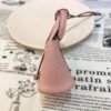 187 Factory Charm Price 3Q Rose Sakura Togo Leather Picotin Bag Charm Gold Hardware