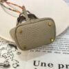 UAE Dubai 187 Factory Picotin Bag Charm Togo Leather CC81 Gris Tourterelle Gold Hardware