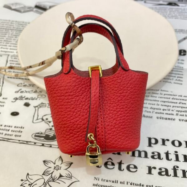Australia Sydney 187 Factory Picotin Bag Charm Togo Leather Q5 Rouge Casaque Gold Hardware