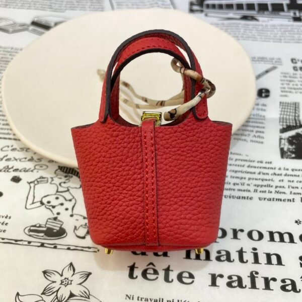 Australia Sydney 187 Factory Picotin Bag Charm Togo Leather Q5 Rouge Casaque Gold Hardware