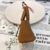 187 Factory Charm Images CC37 Gold Togo Leather Picotin Bag Charm Gold Hardware