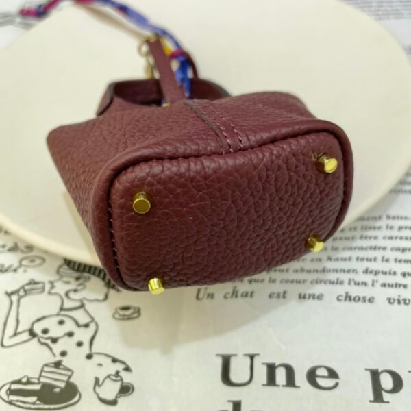 Canada Toronto 187 Factory Picotin Bag Charm Togo Leather CC57 Bordeaux Gold Hardware