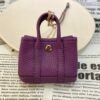 Lovely 187 Factory Bag Pendant P9 Anemone Togo Garden Party Charm Silver Hardware