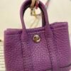 Lovely 187 Factory Bag Pendant P9 Anemone Togo Garden Party Charm Silver Hardware