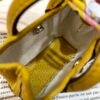 187 Factory Garden Party Charm Togo Leather 9D Amber Silver Hardware