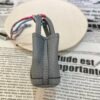 UAE Dubai 187 Factory Garden Party Charm J7 Blue Lin Togo Leather Silver Hardware