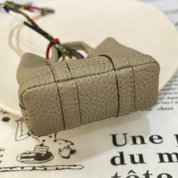 Handmade 187 Factory Garden Party Charm Togo Leather Gris Tourterelle Silver Hardware