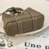 Canada Ottawa 187 Factory Garden Party Charm Togo Leather Etoupe Silver Hardware